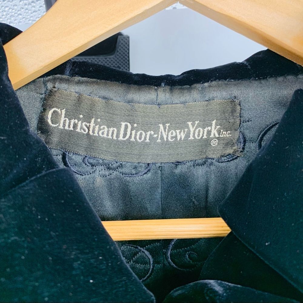 Christian‎ Dior Vintage Velvet Opera Coat RARE!!!! - Picture 2 of 12